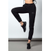 S Жіночі штани джогери спортивні Signature Black