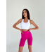 Спортивні велосипедки жіночі Push Up безшовні пуш ап фуксія