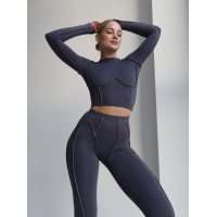 Комплект Лосини Рашгард із зовнішніми швами графіт