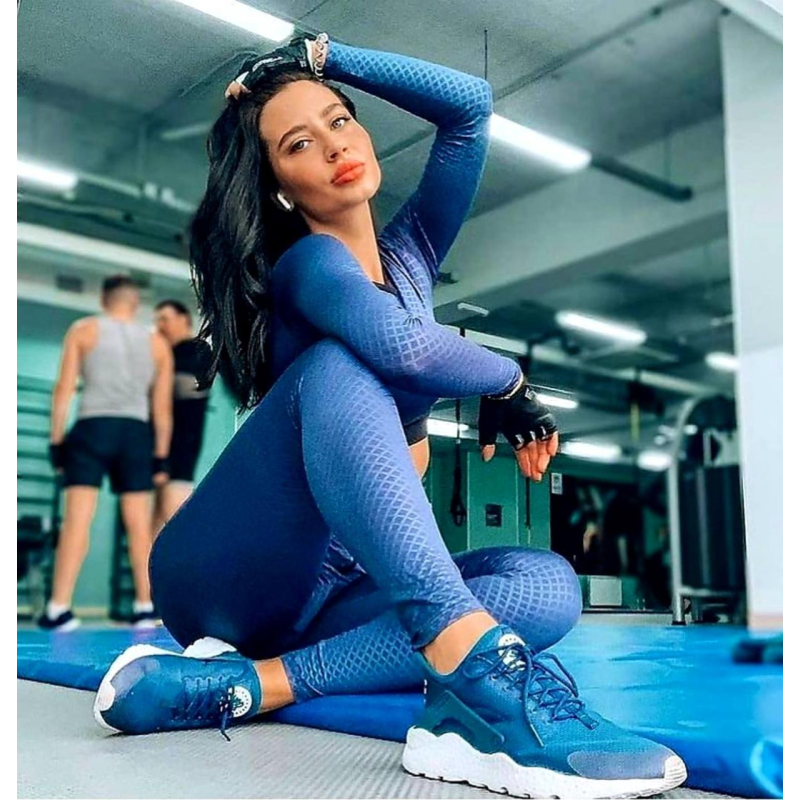 Спортивні легінси фактурні 3D Denim L Спортивні легінси фактурні 3D Denim L