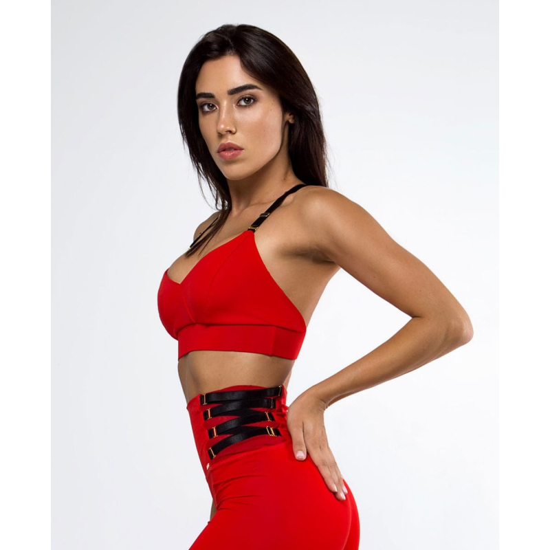 Спортивний Топ Essential Red S Спортивний Топ Essential Red S